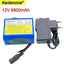 인산철배터리 배터리팩 차량용 400ah 12v 6800mah 배터리 18650 79, 배터리와 충전기, 1개