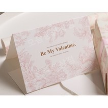 선물 포장지 생일 복고풍 유럽 핑크 웨딩 동반자 어버이날 스승의날 선물 포장지, 인사말 카드 + 봉투 셋트