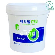 정한 바리씰 제로(수성발수제) (18L), 저광, 투명, 1EA