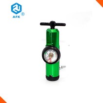 의료용 가스 산소 압력 조절기 3000psi CGA870 0-15L/min, 02 Outlet Barb fitting