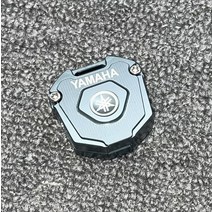 야마하 YZF R1 R3 R6 R7 R15 R25 알루미늄 키 커버 케이스 키홀더 키링 튜닝 커스텀 파츠, 그레이 키 케이스