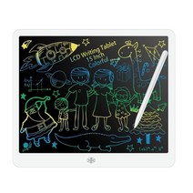 웹툰그리기 그림그리는패드 일러스트 15인치 lcd 드로잉 태블릿 전자 드로잉 보드 12인치 디지털 필기 패드 그래픽 태블릿 보드 성인용, 15인치 화이트