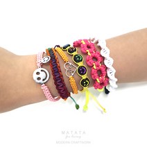 마크라메 재료 폴리매듭실 1mm 2mm 팔찌실 팔찌만들기 재료(73colors), 1mm(3야드/약270cm), PP-08, 1개