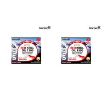 Morever Red Krill Oil 1500 모에버 레드 크릴오일 1500 90정 2개