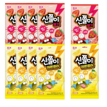 해태 신쫄이 96g 딸기 x 5개 레몬콜라 x 5개 신상젤리