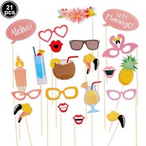 21PC 학사 파티 사진 부스 재미 있은 입술 마스크 신부 샤워 공급 편 용품 웨딩 장식 Photobooth Prop, [09] 21pcs