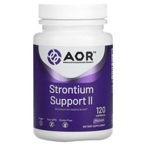 Advanced Orthomolecular Research AOR Strontium Support II 120 캡슐, 기본
