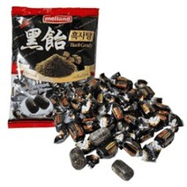 (국제제과) melland 흑사탕 캔디 300g 1봉, 1개