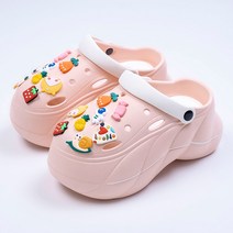 EVA여성 푹신 쿠션 키높이 통굽 슬리퍼 샌들 아쿠아슈즈7cm