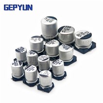자동차 슈퍼 캐패시터SMD 6.3V 10V 16V 25V 35V 50V 알루미늄 전해 콘덴서 1 미크로포맷 Gepyun 22 33 47, 16 25V33UF 10PS