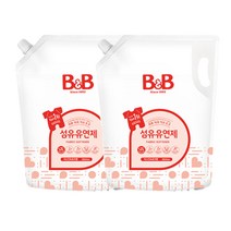 비앤비 NEW 섬유유연제(자스민) 1800ml 리필형, 2개