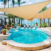 미라보특가_[국내산] 삼각 옥상 그늘막 타프 가림막 3.6m 대형 차광막, 미라보 쿠팡 본상품선택