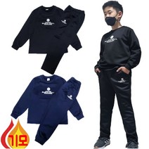 초등학생 주니어 기모 상하복 겨울 기능성 상하세트 트레이닝세트 의류 옷 아동 남아 남학생 빅사이즈