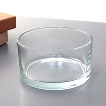 잎새몰 꽃유리화병 원형 유리화분