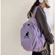 영국 캥거루 캔퍼스 배낭 남녀 학생 가방 여행 일본풍 백팩