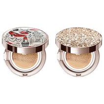 스타일71 풀커버 [복합] 쿠션2개 세트 [쿠션15g+쿠션15g] 45%세럼 [복합 피부 추천], XOXO23호+로즈골드다이아글리터23호(복합), 1개