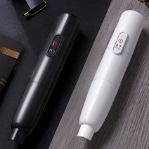 자동차 진공청소기 무선 에어건 파워 가정용 핸디형, 흰색