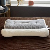 목침배게 코골이배게 높이조절배게 목주름배게 슈퍼 인체 공학적 모든 수면 베개 위치 뒷 목 등 어깨, A+48x74cm