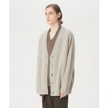 커스텀어클락 헤비 울 오버핏 가디건 베이지 COOSCD010베이지 HEAVY WOOL CARDIGAN