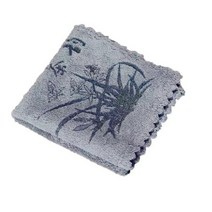 주방 청소 타월 행주 흘리지 않고 수세미 걸레 천 자카드 흡수, Gray