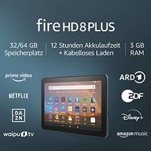 Fire HD 8 Plus 태블릿 8인치 HD 디스플레이 32GB 특별 할인이 포함된 슬레이트; 이동 중에도 엔터테인먼트를 즐길 수 있는 최고의 8인치 태블릿 인증 및 리퍼브 -13317