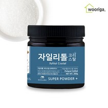 우리가스토리 핀란드산 자일리톨크리스탈 300g 1통 자일리톨가루 설탕 조미료 자일리톨 분말, 단일옵션