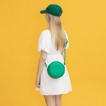 가방팝 언더크로스 사각 크로스백 미니 그린