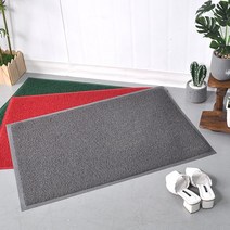 사무실 관공서 입구용 흙먼지털이 미끄럼방지 현관 발매트 장마철 카페트 병원 레인, 그레이