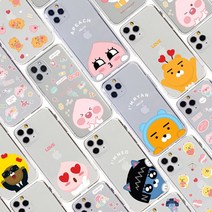 TM 갤럭시 노트10 노트10플러스 노트9 노트8 노트5 카카오 프렌즈 투명 젤리 케이스