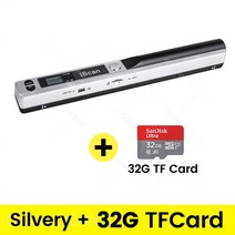 북스캔 문서 스캐너 휴대용 핸드 헬드 모바일 USB 900DPI HD iScan A4 책 파일 지원 JPEG 및 CPF 형식 TF 카드, [01] Black A4 Scanner