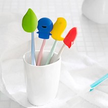 휴대용 칫솔캡 여행용 실리콘 칫솔커버 보관, 노란CM002900