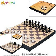 자석 중형 체스 바둑 양면게임 가방포함 두뇌훈련게임 보드게임추천