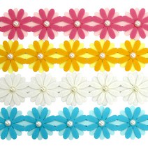 [동화오피스] 쥬쥬 6000 펠트완성품 꽃띠 60cm / 환경판꾸미기, 하늘