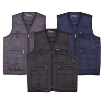 겨울 남성 주머니 패딩조끼 등산조끼 낚시조끼 작업복조끼