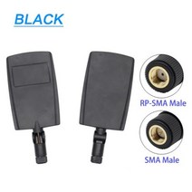 광접속기 라우터 모뎀 휴대 전화 신호 부스트 용 2 4gwifi 지향성 평면 안테나 증폭기 마그네틱베이스 외부 익스텐더 안테나, typeb sma 남성