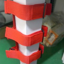 자동차 건조 분말 소화기 고정 브래킷 벨트