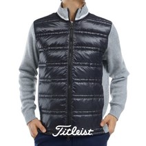 타이틀리스트 남성 블랙 GOLF BATTING 재킷