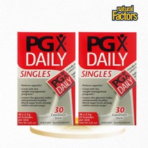 내츄럴팩터스 PGX 데일리 싱글스 과립 30포 곤약 만난 잔탄검 알긴산나트륨 1+1