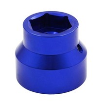 금속 파워 스트로크 연료/오일 필터 캐니스터 소켓 6.0/6.4L 캡 포드 03-10 용 성능 도구, [02] Blue