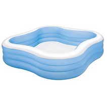 인텍스 사각 에어풀장 57495, 혼합 색상