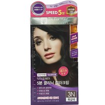 메디힐 닥터포헤어 5분 클리닉 칼라크림 3N 흑갈색, 1개, 3N흑갈색