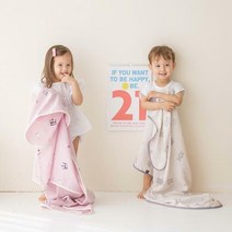 롤베이비 샤베트 인견100% 시원한 아기 유아 여름 이불 블랭킷 어린이집 낮잠이불 2종세트, 스윗아이스크림