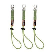 Ergodyne 스퀴드 공구 끝부분 부착물 회전 엔드 포함 4.5kg 라임(3713)128120