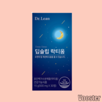 락티움 영양제 딥슬립 닥터린, 30정 x 1박스