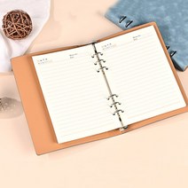 홈데이 인조가죽 자석식 다이어리 노트 A5 (네이비), 상세페이지 참조