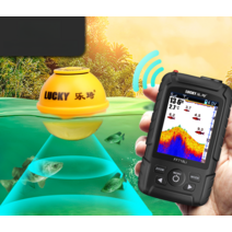 어군 탐지기 낚시 HD 카메라 수중 민물 피싱 캠 음파 민물 GPS, 싱글무선
