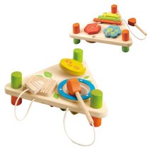 아기원목악기 멀티악기놀이 리듬 세트 장난감 만2세교구 24개월아기장난감