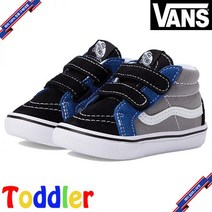 [미국] 824499 반스 토들러 유아 스니커즈 슬립온 Vans Kids Comfycush Sk8-Mid Reissue V (Infant/Toddler) - Multi Block