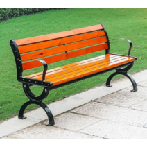 야외벤치 버스 정류장 나무 목제 방부목 공원 의자, 방부목 벤치 1.2m