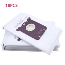 일렉트로룩스 E201B 용 더스트 백 필립스 FC8021 AEG HR8500, 06 18 PCS, 18개